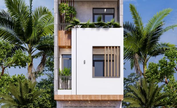 Mẫu nhà dự án nhà phố anh Giang thành phố Cao Lãnh, Đồng Tháp.